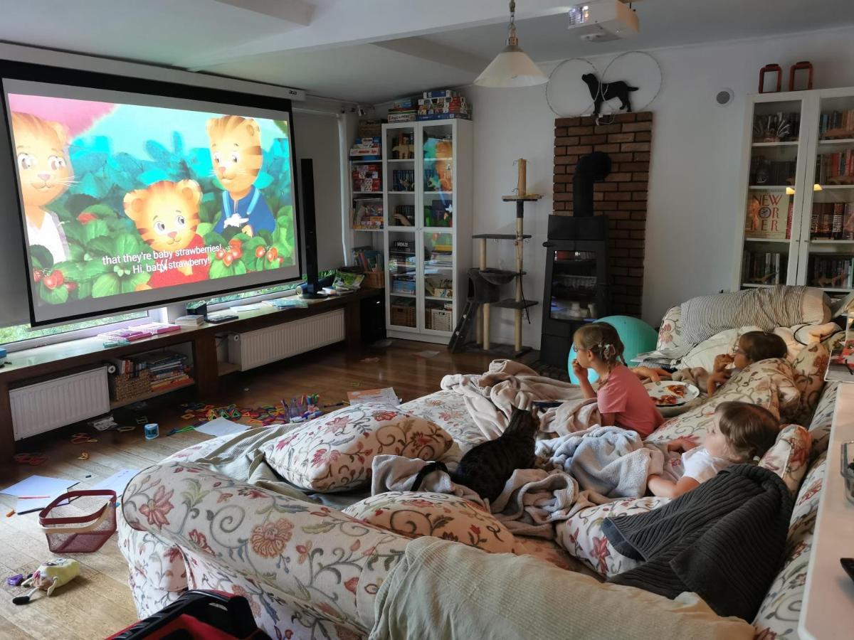 Spacious 3 Bedroom Family Oasis With Sauna, 20 Min From Warsaw Пясечно Екстериор снимка